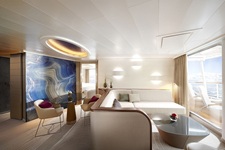 HANSEATIC nature Grand Suite Wohnbereich