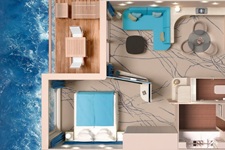 HANSEATIC Junior Suite Grundriss
